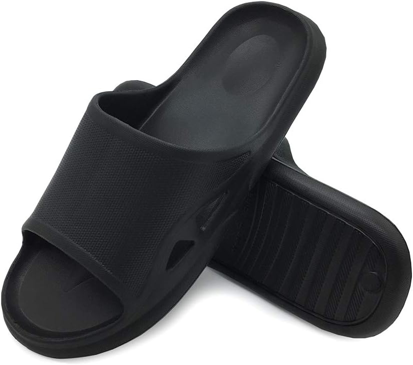 5179Vf8X8mL._AC_SL1001_.jpg Women Shower Slippers Bathroom Slippers Sandals House Slippers Non Slip Shoes Dorm Shoes - Image 1