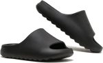Slides for Men and Women, Quick Drying Pillow Slippers Open Toe Thick Soft, Platform Slide Sandals Daily Shower Sandals, Non-Slip Bathroom Slippers Summer for Indoor & Outdoor