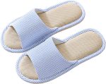 Women And Men's Indoor Breathable Non-Slip Linen Slippers(Upgraded version) - Image 2