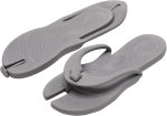 Shower Shoes Travel Slippers for Women Men, Folding Slides Sandals, Portable Hotel Spa Slippers, Waterproof Quick Drying Flip Flops, Beach Sandals - Image 2