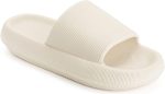 Pillow Slippers for Women and Men Non Slip Quick Drying Shower Slides Bathroom Sandals | Ultra Cushion | Thick Sole