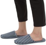 Non-Disposable Travel Slippers Portable Cotton Spa Hotel Guest Indoor Slippers - Image 2