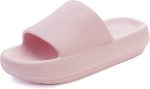 Pillow Slippers for Women and MenHouse Slides Shower SandalsCushioned Thick Sole