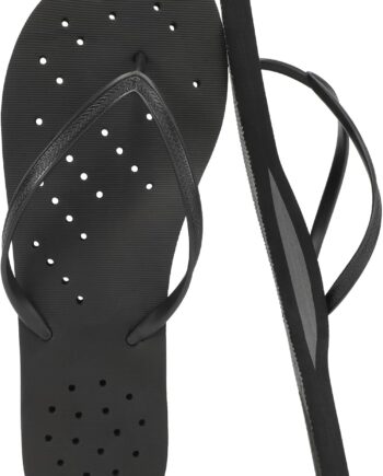 Shower Shoes Men : Quick Dry Arch Support Flip Flops, Non Slip Mens Flip-Flop for Beach Pool College Dorm Bathroom Thong Sandals with Drain Holes