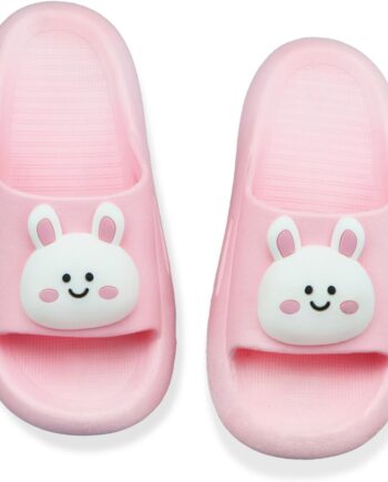 Toddler Little Kids Slides Sandals Unicorn Dinosaur Bunny Beach Pool Shower Slides Anti-Skid Home Bath Slippers Cute Summer Outdoor Shoes for Girls and Boys