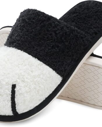 Women Cat Paw Cozy Slippers Warm Gifts for Women Men with Memory Foam Trendy Cute Fuzzy Winter House Shoes Indoor Outdoor