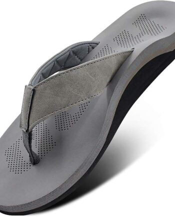 Men's Sandals & Flip-Flops: Featuring Orthopedic Arch Support | Men's Athletic Slides with Soft, Cushioned Insoles