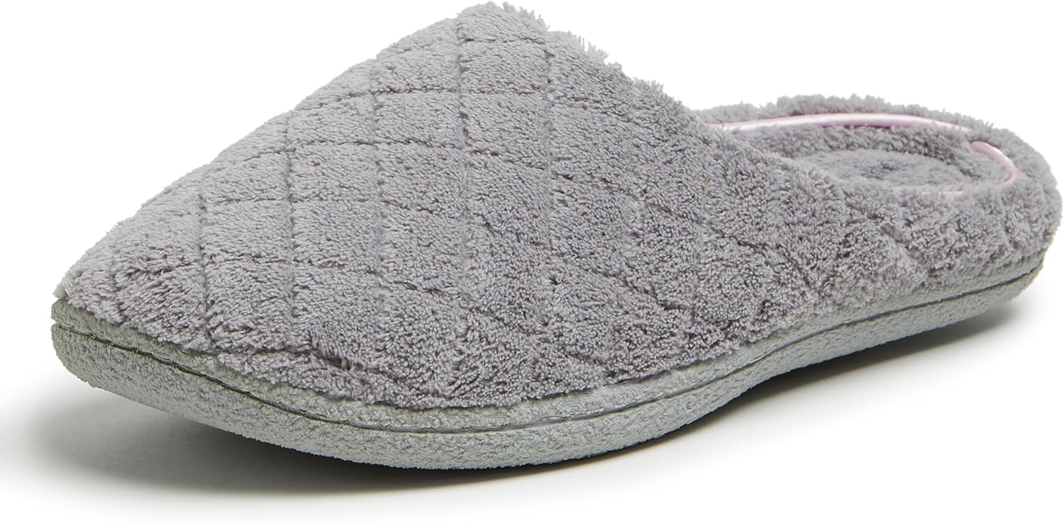 Women Washable Memory Foam Terry Clog With Wide Widths